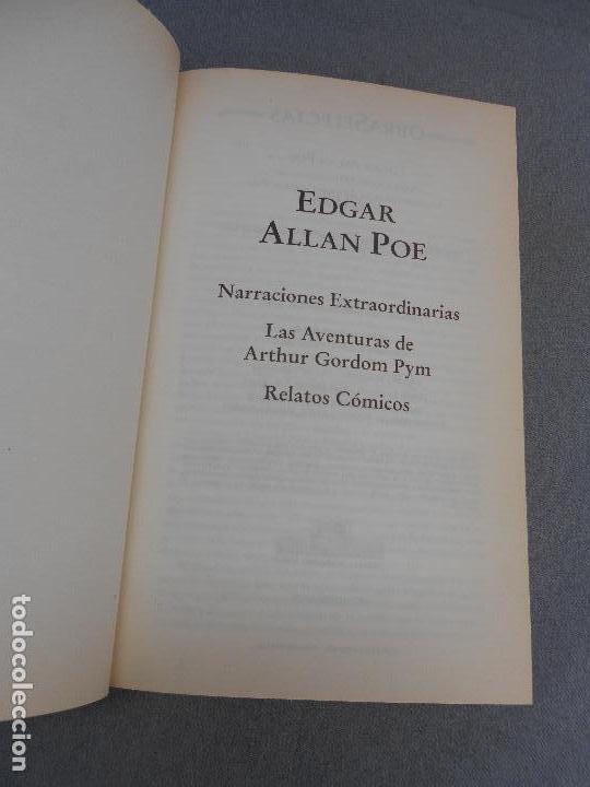 Libros de segunda mano: EDGAR ALLAN POE. OBRAS SELECTAS. - Foto 3