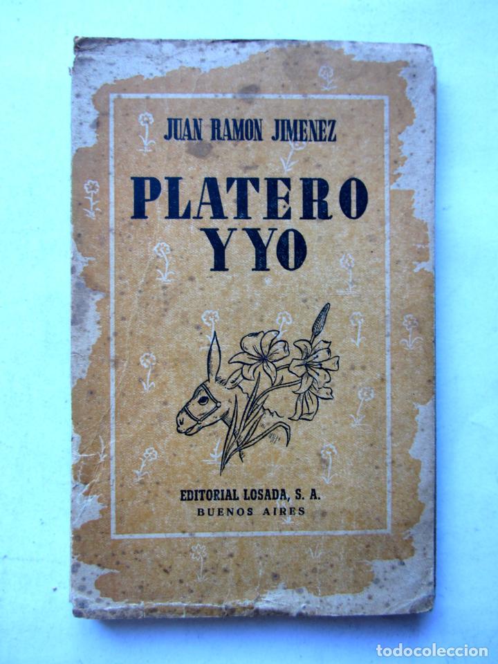 Libros de segunda mano: Platero y yo. Juan Ram&oacute;n Jimenez - Foto 1