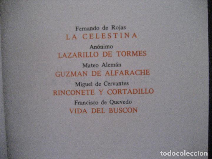 Libros de segunda mano: NOVELA PICARESCA. ANTOLOG&Iacute;A. TEXTOS ESCOGIDOS. TAURUS, - Foto 3
