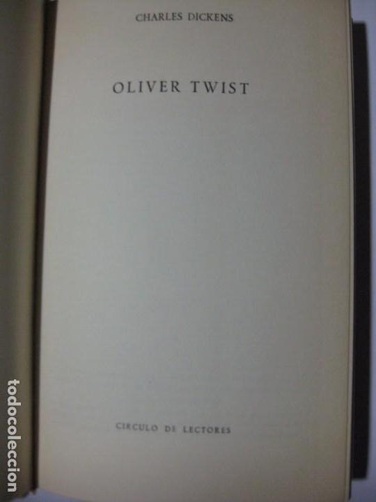 Libros de segunda mano: OLIVER TWIST - CHARLES DICKENS - C&Iacute;RCULO DE LECTORES - 1965 - Foto 2