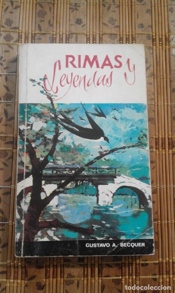 Libros de segunda mano: Rimas y leyendas - Gustavo A. B&eacute;cquer - 1975 - Foto 1