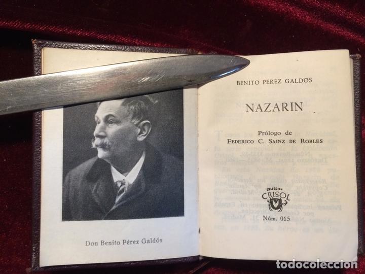 Libros de segunda mano: BENITO P&Eacute;REZ GALD&Oacute;S - NAZAR&Iacute;N - AGUILAR CRISOL&Iacute;N 1960 - Foto 1