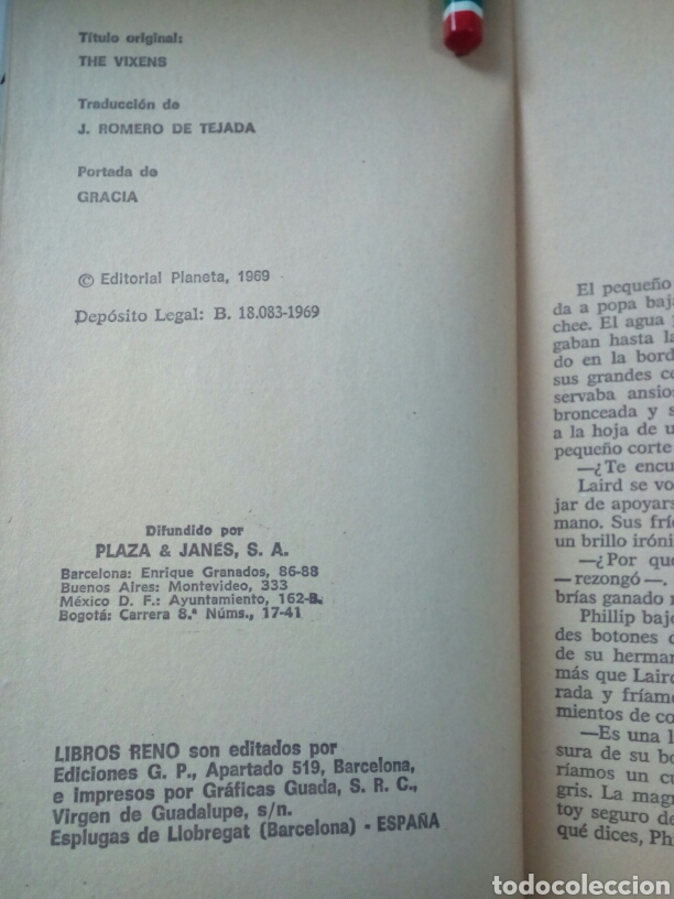 Libros de segunda mano: A&ntilde;o 1969. Libro, PASIONES HUMANAS. Frank Yerby. - Foto 5