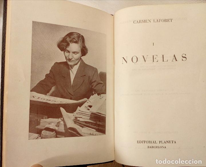 Libros de segunda mano: CARMEN LAFORET - NOVELAS I - EDITORIAL PLANETA 1966. - Foto 3