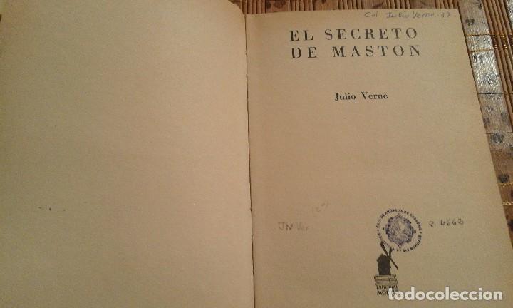 Libros de segunda mano: El secreto de Matson - Julio Verne - 1961 - Foto 4