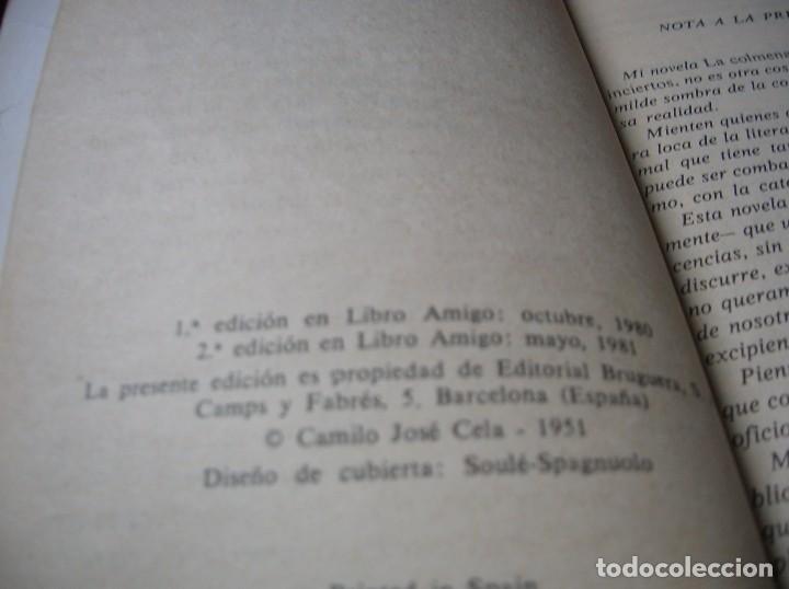 Libros de segunda mano: Novela La Colmena,por Camilo jos&eacute; Cela - Foto 2