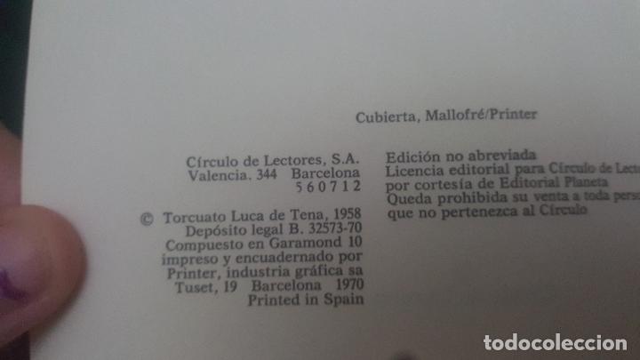 Libros de segunda mano: EDAD PROHIBIDA. TORNATORE LUCA DE TENA. C&Iacute;RCULO DE LECTORES. 1970 - Foto 4