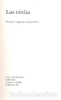 Libros de segunda mano: LAS NINFAS FRANCISCO UMBRAL DESTINO - Foto 1