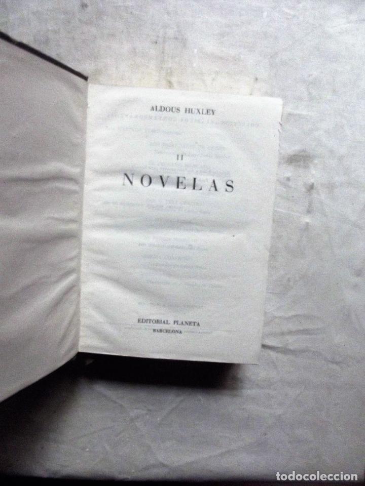 Libros de segunda mano: ALDOUS HUXLEY NOVELAS I Y II - Foto 3