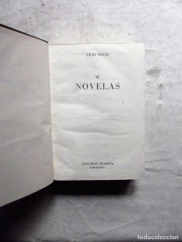 Libros de segunda mano: VICKI BAUM NOVELAS 5 TOMOS - Foto 3