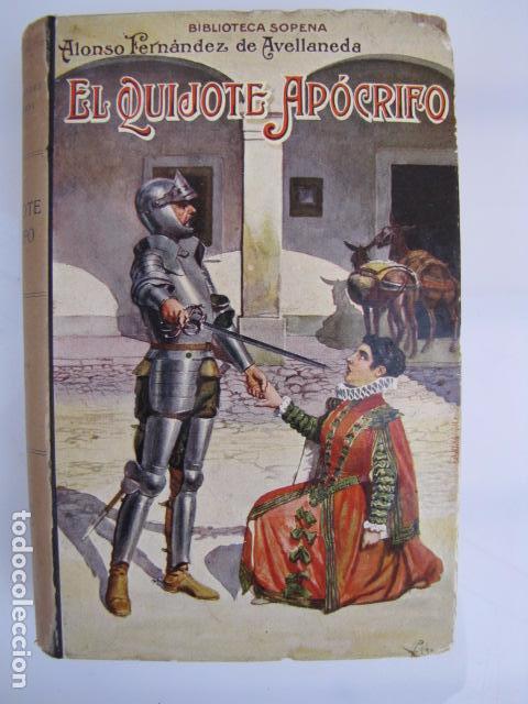 Libros de segunda mano: Quijote Apocrifo de Avellaneda. Sopena - Foto 1