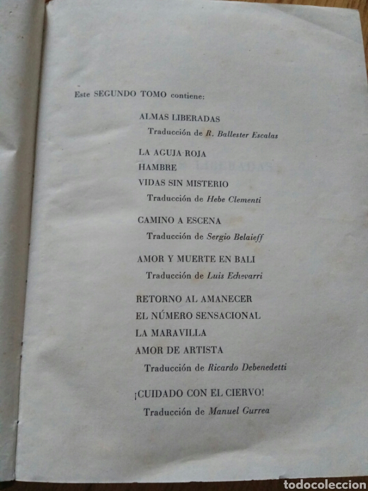 Libros de segunda mano: Vicki Baum Novelas Tomo II - Foto 4