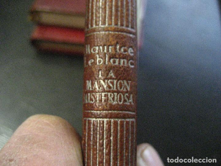 Libros de segunda mano: LA MANSION MISTERIOSA, LEBLANC, REF. AGUILAR CRISOL - Foto 2