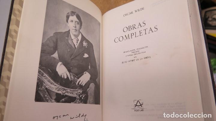 Libros de segunda mano: 1979.- OBRAS COMPLETAS. OSCAR WILDE. AGUILAR - Foto 2