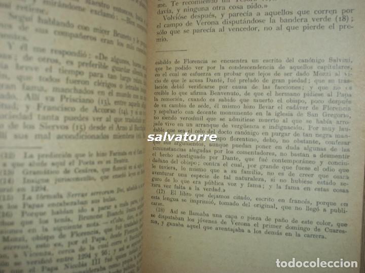 Libros de segunda mano: DANTE. LA DIVINA COMEDIA.LIBRERIA BERGUA, - Foto 6
