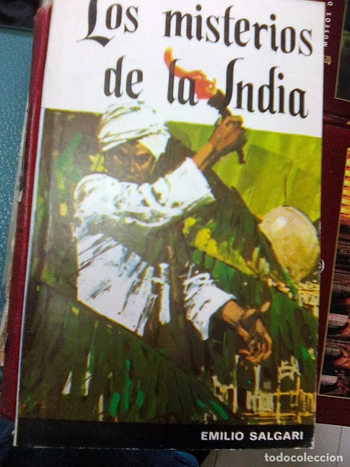Libros de segunda mano: Salgari, Emilio - Los misterios de la india (Ram&oacute;n Sopena, 1979) - Foto 1