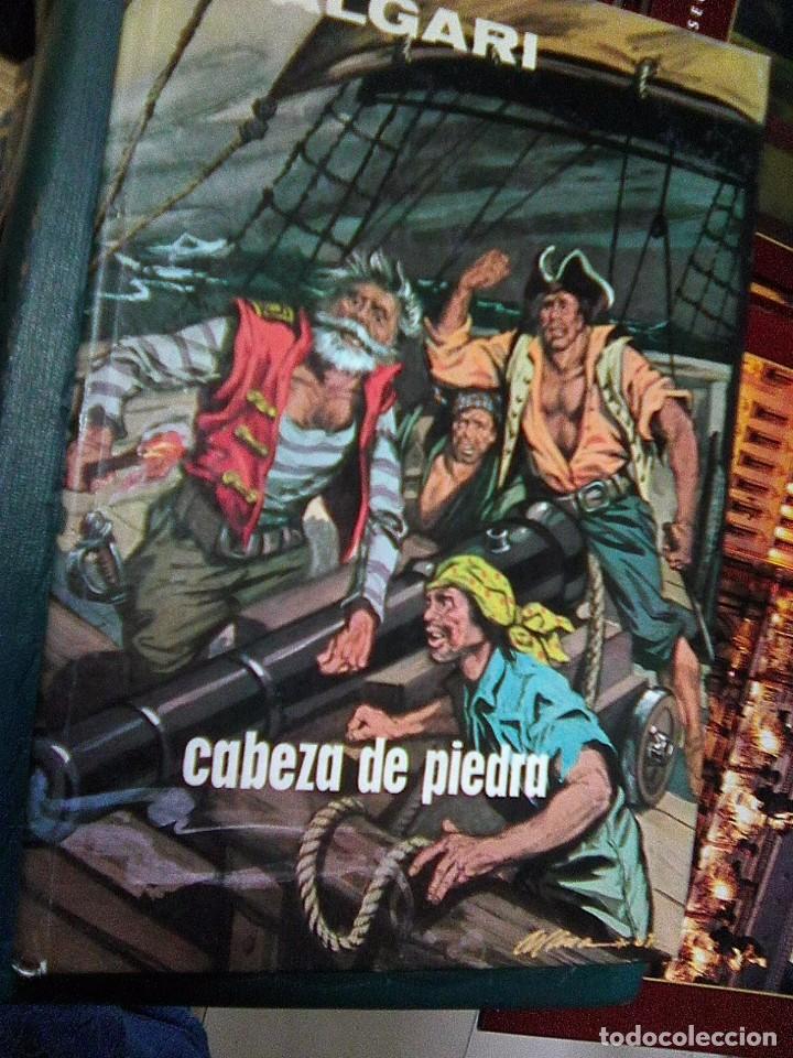 Libros de segunda mano: Salgari, Emilio - Cabeza de piedra (Gahe, 1970) - Foto 1