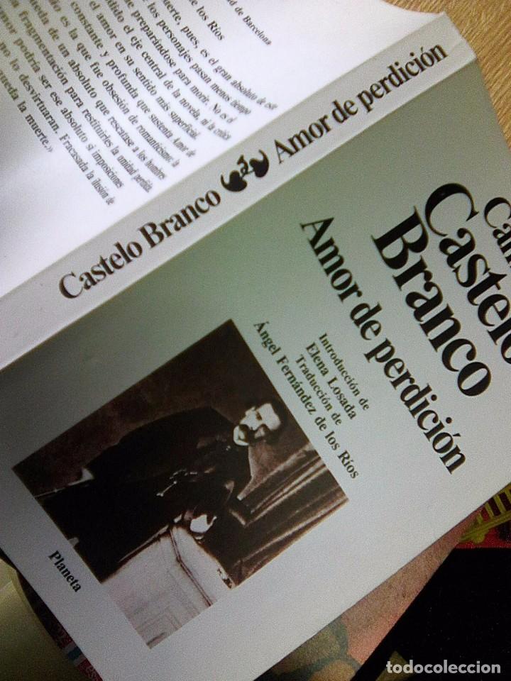 Libros de segunda mano: Castelo Branco, C. - Amor de perdici&oacute;n (Planeta, 1990) - Foto 1