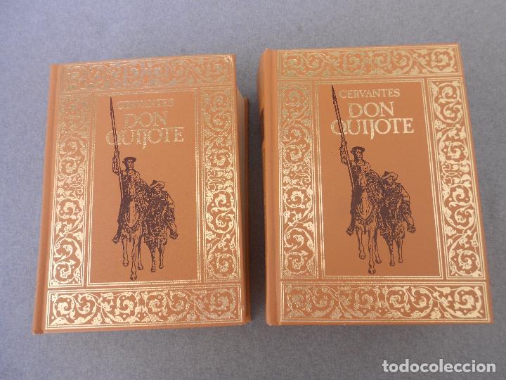 Libros de segunda mano: DON QUIJOTE DE LA MANCHA. DOS TOMOS - Foto 2