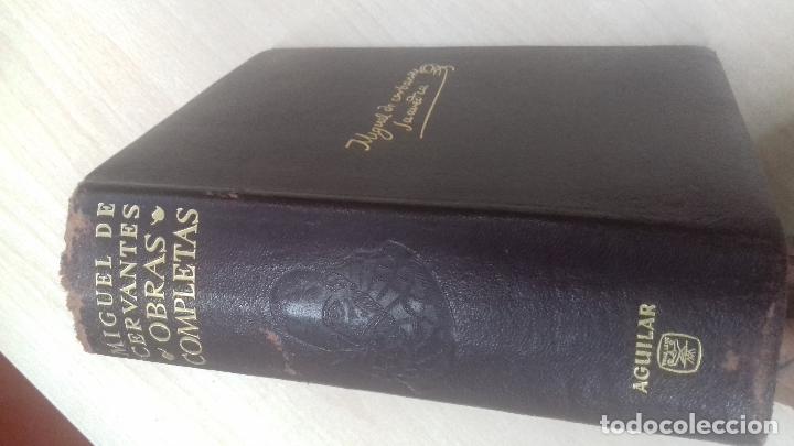 Libros de segunda mano: Obras completas de Miguel de Cervantes - Foto 1