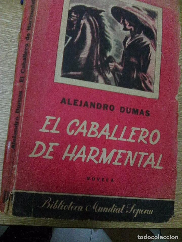 Libros de segunda mano: Dumas, Alejandro - El caballero de Harmental (Ram&oacute;n Sopena, 1949) - Foto 1