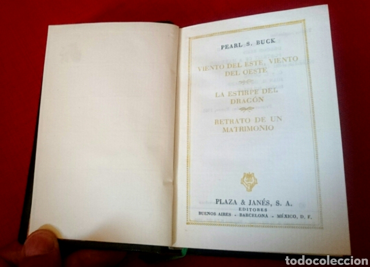 Libros de segunda mano: PEARL S. BUCK- OBRAS TOMO 1 - Foto 6