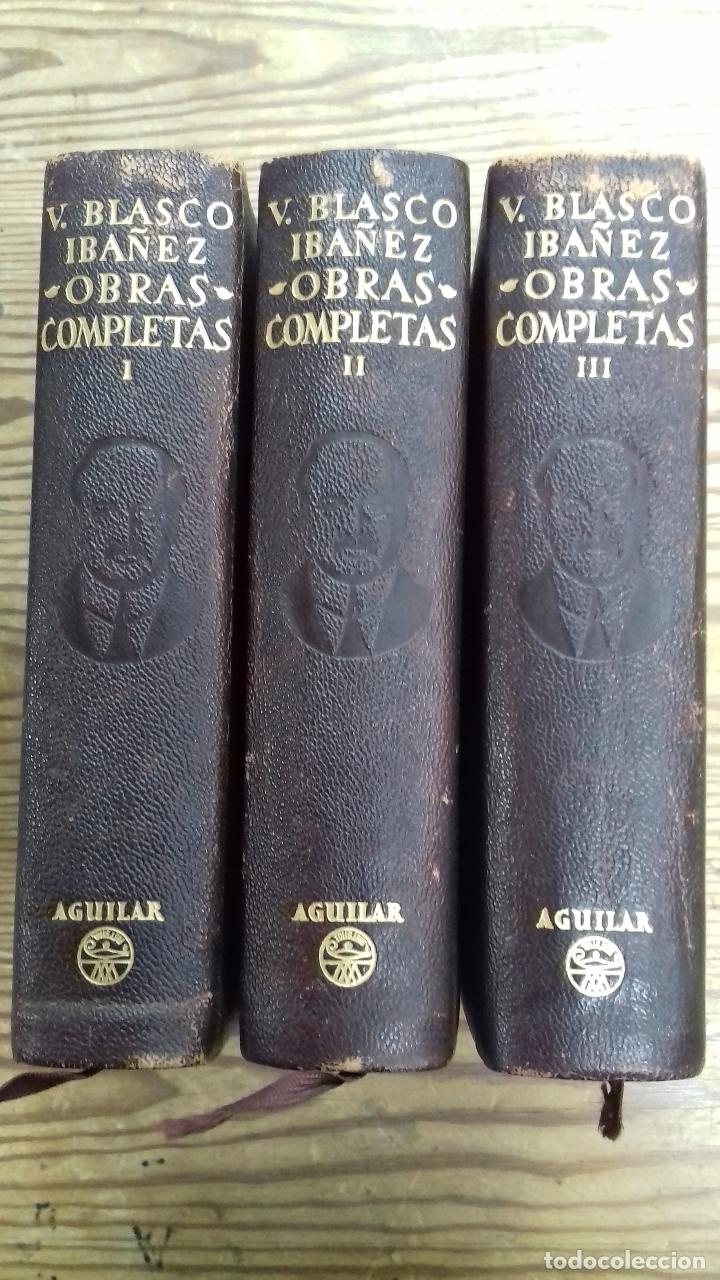 Libros de segunda mano: Obras completas. 3 tomos (Blasco Ib&aacute;&ntilde;ez) - Foto 1