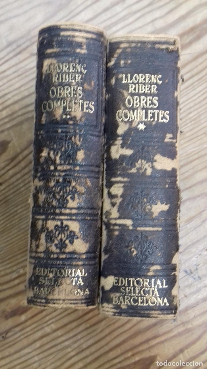 Libros de segunda mano: Obres completes. 2 volums (Riber) - Foto 1