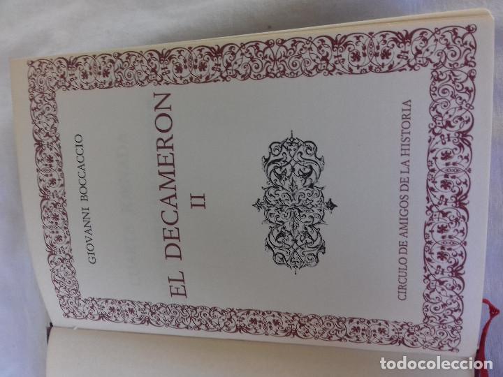Libros de segunda mano: EL DECAMERON II-ED 1973-CIRCULO DE AMIGOS DE LA HISTORIA-TAPAS DURAS - Foto 2