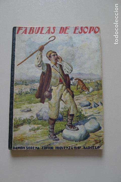 Libros de segunda mano: Fabulas, Esopo. Ram&oacute;n Sopena Editor. 1933 - Foto 1