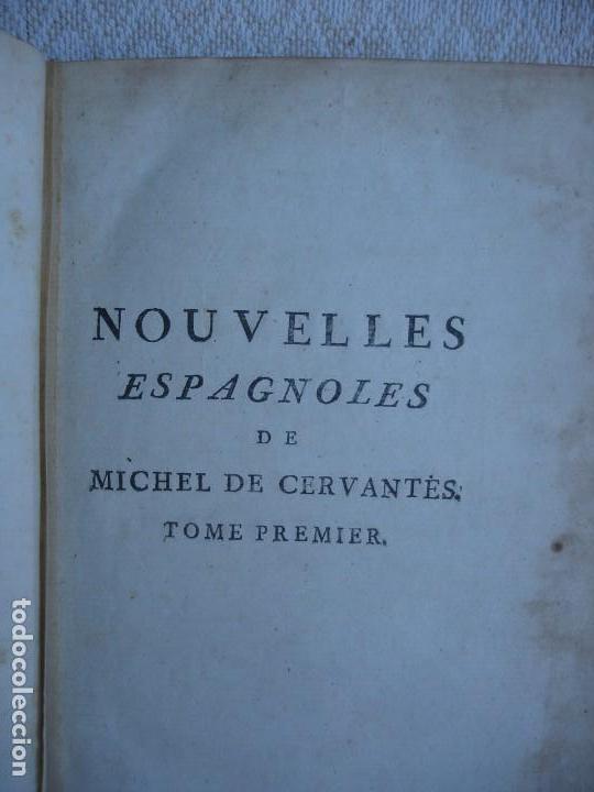 Libros de segunda mano: 12 novelas de Cervantes 1778 - Foto 2