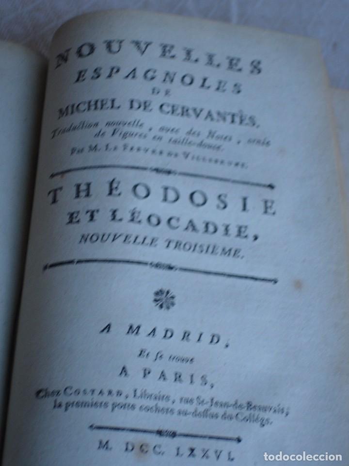 Libros de segunda mano: 12 novelas de Cervantes 1778 - Foto 9