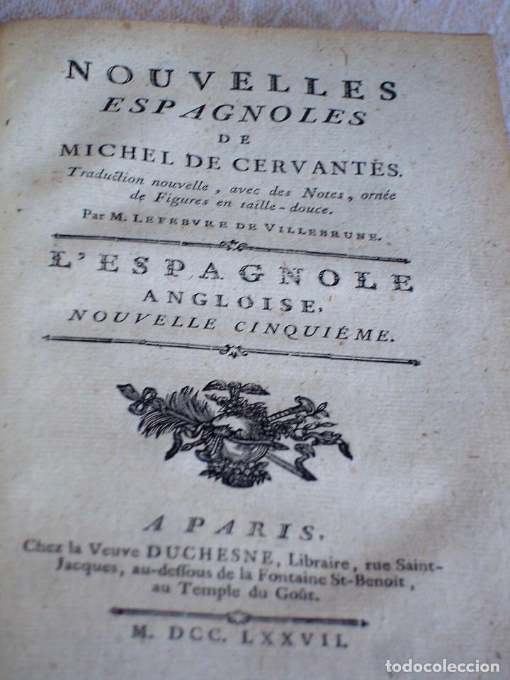 Libros de segunda mano: 12 novelas de Cervantes 1778 - Foto 14