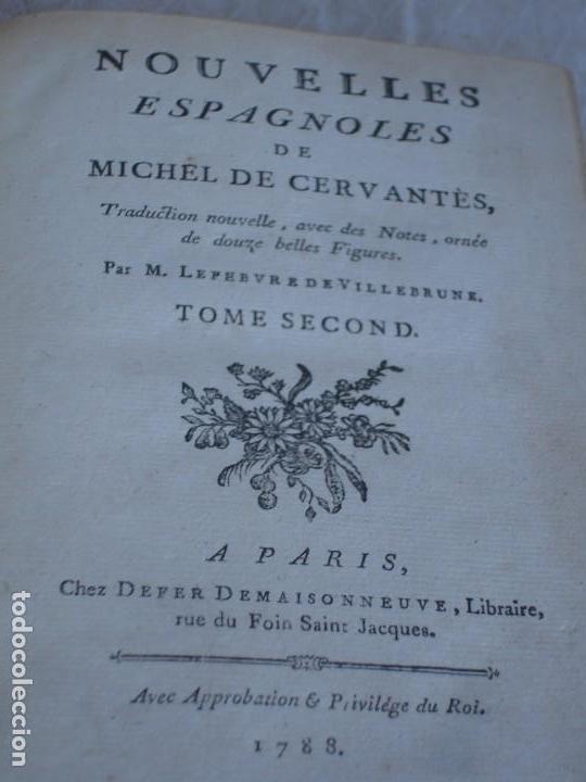Libros de segunda mano: 12 novelas de Cervantes 1778 - Foto 19