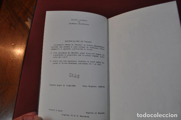 Libros de segunda mano: hamlet - william shakespeare - ediciones marte edici&oacute;n limitada numerada n&ordm; 2852 - CLB - Foto 4