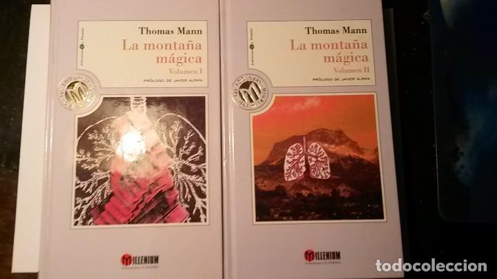 Libros de segunda mano: THOMAS MANN - LA MONTA&Ntilde;A MAGICA 2 VOLUMENES MILLENIUM 1999 - Foto 1