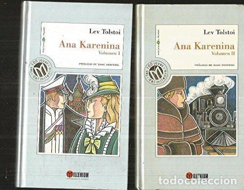 Libros de segunda mano: LEV TOLSTOI - ANA KARENINA 2 VOLUMENES MILLENIUM - Foto 1