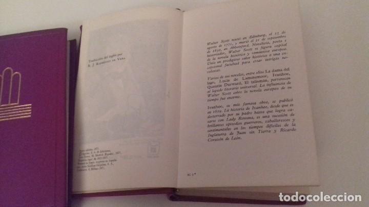 Libros de segunda mano: IVANHOE SCOTT AGUILAR CRISOL 96 1971 - Foto 4