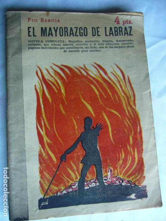 Libros de segunda mano: El Mayorazgo de Labraz. Pio Baroja - Foto 1