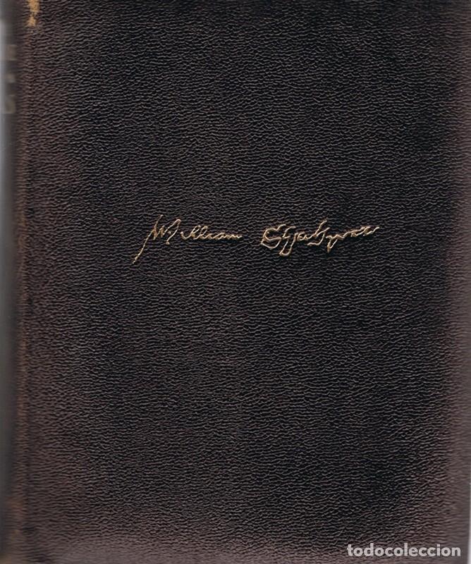 Libros de segunda mano: WILLIAM SHAKESPEARE OBRAS COMPLETAS AGUILAR A&Ntilde;O 1949 - Foto 1