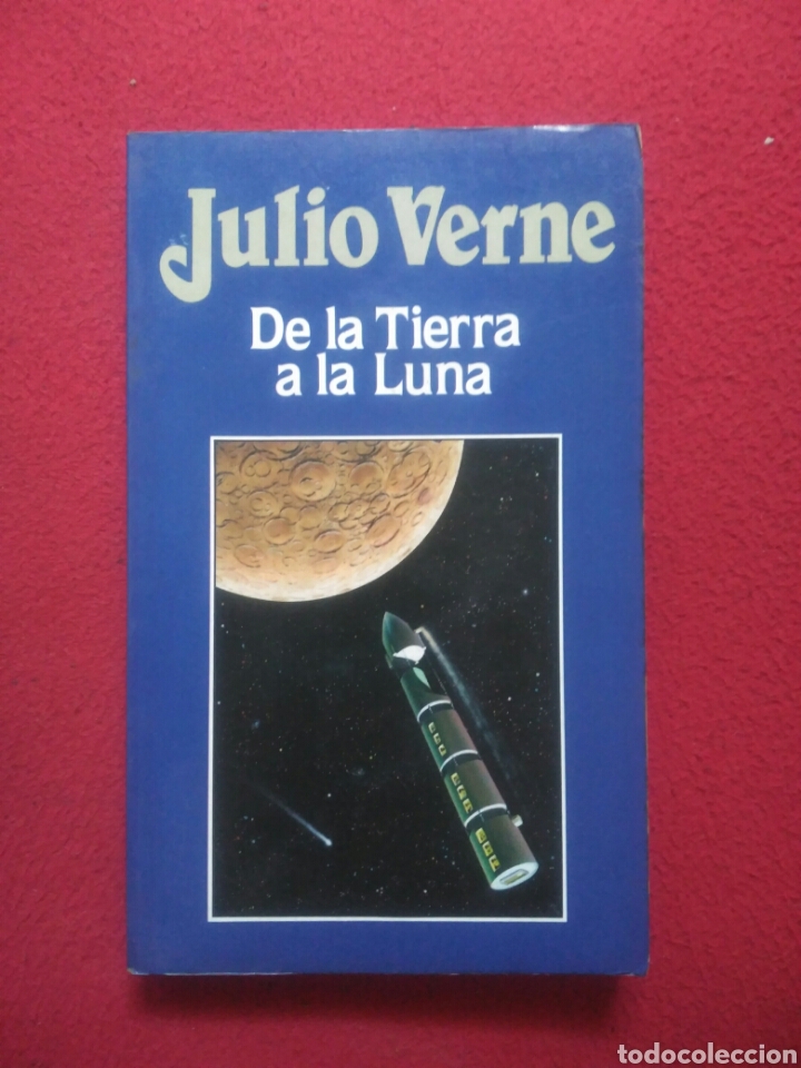 Libros de segunda mano: Julio Verne ,de la Tierra a la Luna .Editorial Orbis - Foto 1