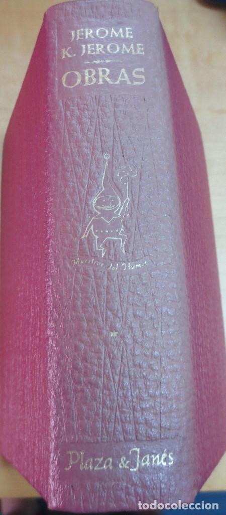 Libros de segunda mano: OBRAS DE JEROME K. JEROME EDIT PLAZA&JAN&Eacute;S A&Ntilde;O 1967 - Foto 1