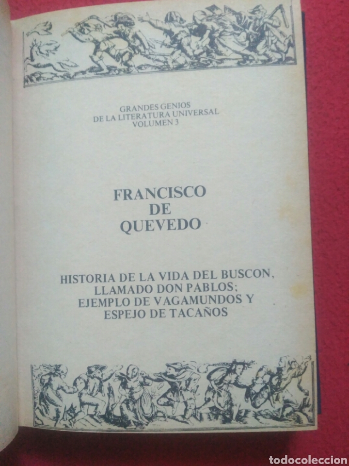 Libros de segunda mano: El Busc&oacute;n. Quevedo. Ed: Aguilar - Foto 2
