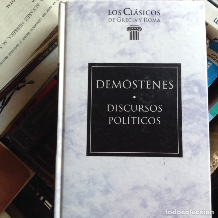 Libros de segunda mano: Dem&oacute;stenes. Discursos pol&iacute;ticos - Foto 1