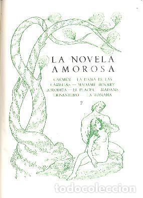 Libros de segunda mano: LA NOVELA AMOROSA EN DOS TOMOS EDITORIAL EDAF - Foto 3