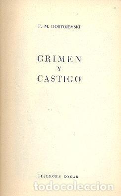 Libros de segunda mano: CRIMEN Y CASTIGO DE FEDOR M. DOSTOIEVSKI EDICIONES COMAR - Foto 1