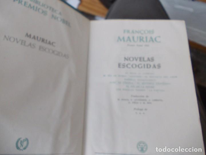 Libros de segunda mano: Obras escogidas - Mauriac, Francois - Foto 2