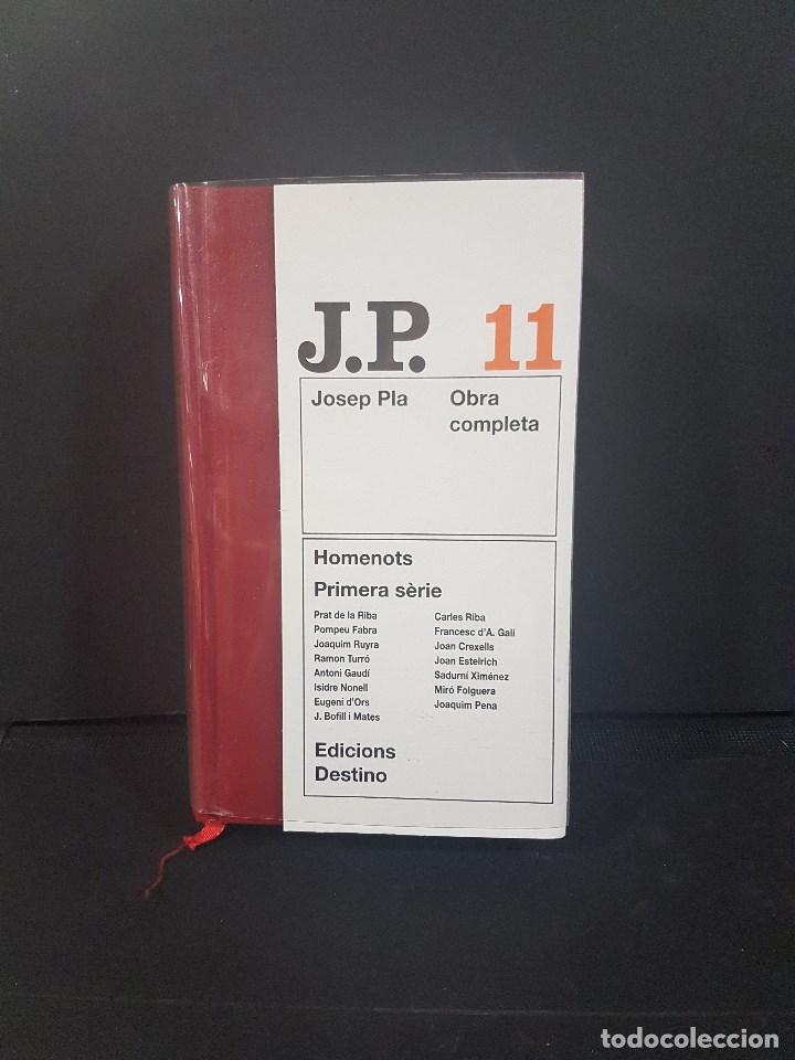 Libros de segunda mano: HOMENOTS PRIMERA S&Egrave;RIE,JOSEP PLA,N&ordm; 11 - Foto 1