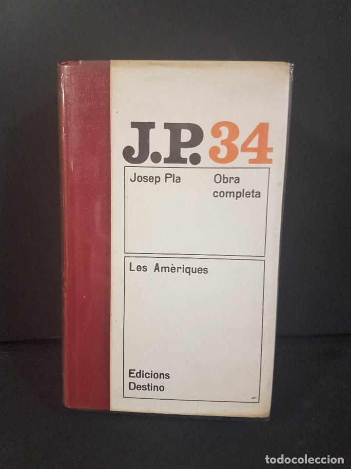 Libros de segunda mano: LES AM&Egrave;RIQUES,JOSEP PLA,N34 - Foto 1
