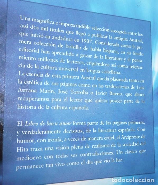 Libros de segunda mano: Libro de buen amor - Arcipreste de Hita (Austral Selecci&oacute;n, Espasa) - Foto 2